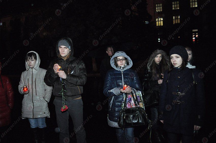 В Днепропетровске вчера прошел вечер памяти Кузьмы Скрябина