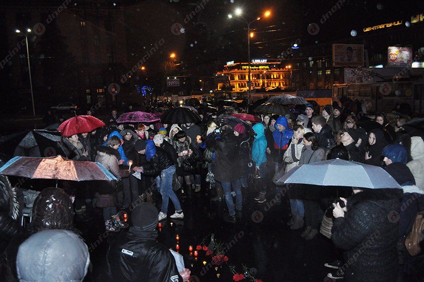 В Днепропетровске вчера прошел вечер памяти Кузьмы Скрябина