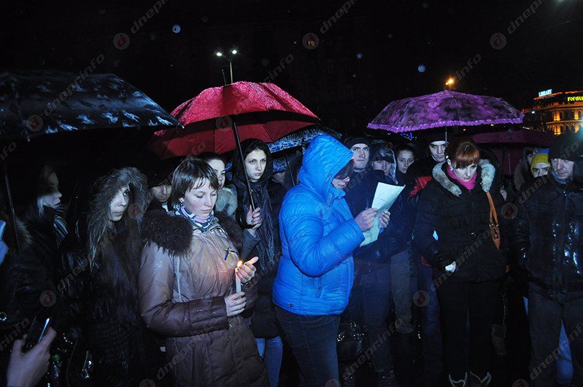 В Днепропетровске вчера прошел вечер памяти Кузьмы Скрябина