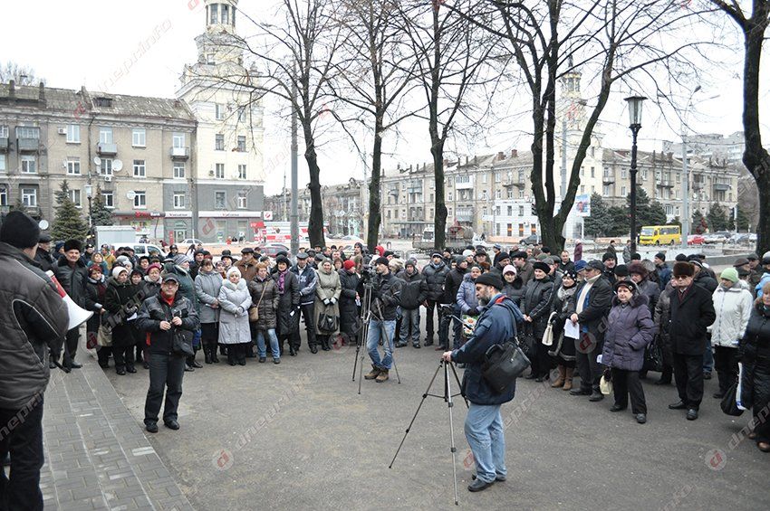 ЮМЗ снова митингует