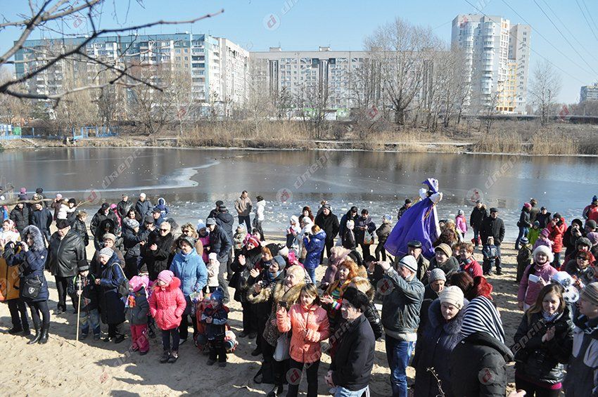 Как Днепропетровске масленицу отмечали