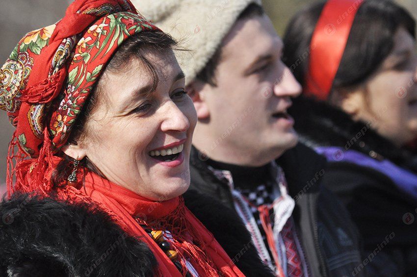 Как Днепропетровске масленицу отмечали