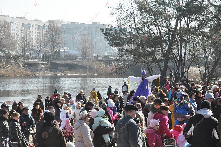 Как Днепропетровске масленицу отмечали