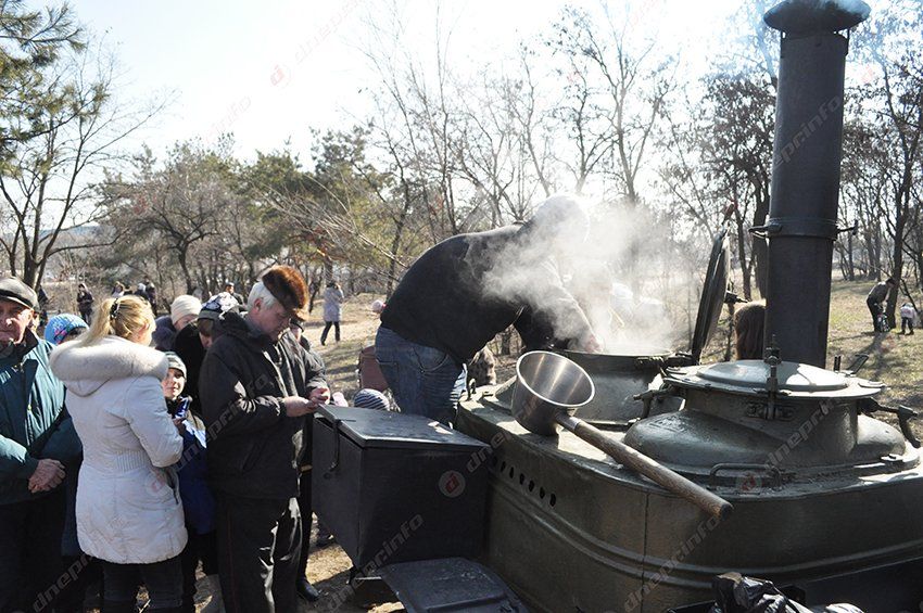 Как Днепропетровске масленицу отмечали