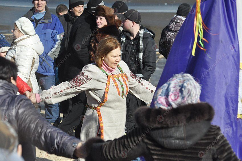 Как Днепропетровске масленицу отмечали