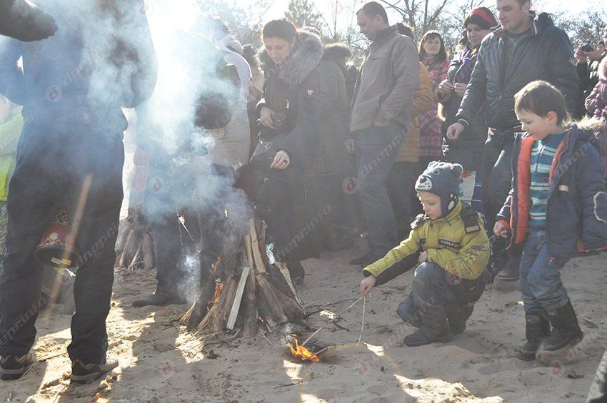 Как Днепропетровске масленицу отмечали