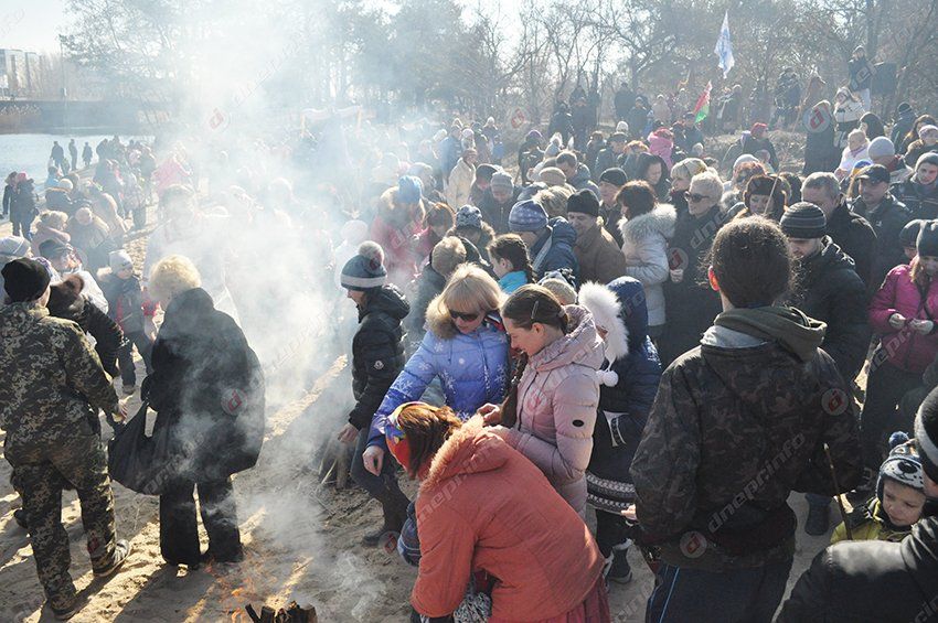 Как Днепропетровске масленицу отмечали