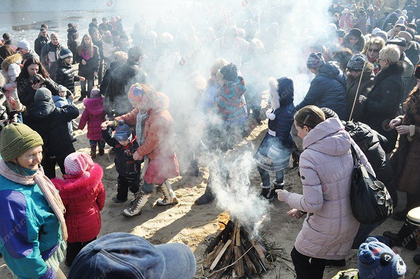 Как Днепропетровске масленицу отмечали