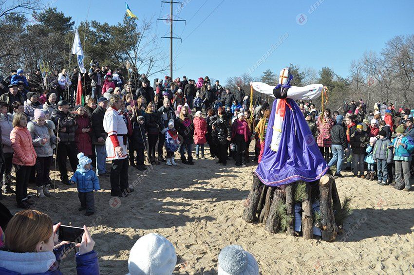 Как Днепропетровске масленицу отмечали