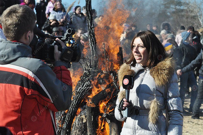 Как Днепропетровске масленицу отмечали