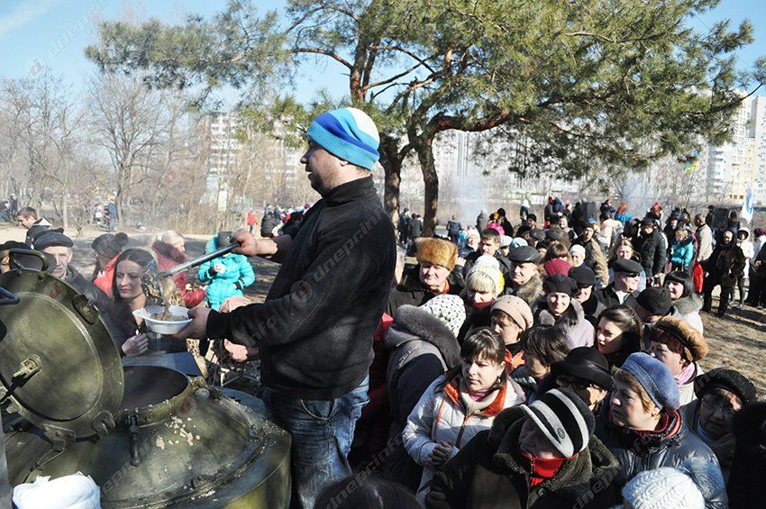 Как Днепропетровске масленицу отмечали