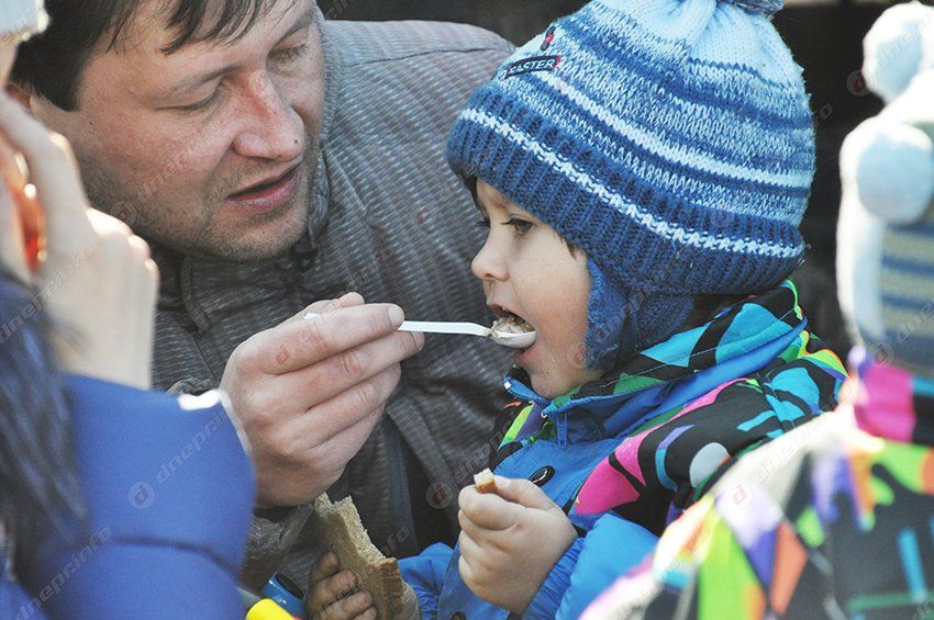 Как Днепропетровске масленицу отмечали