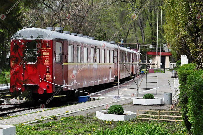 1 мая жители Днепропетровска смогут бесплатно покататься на детской железной дороге