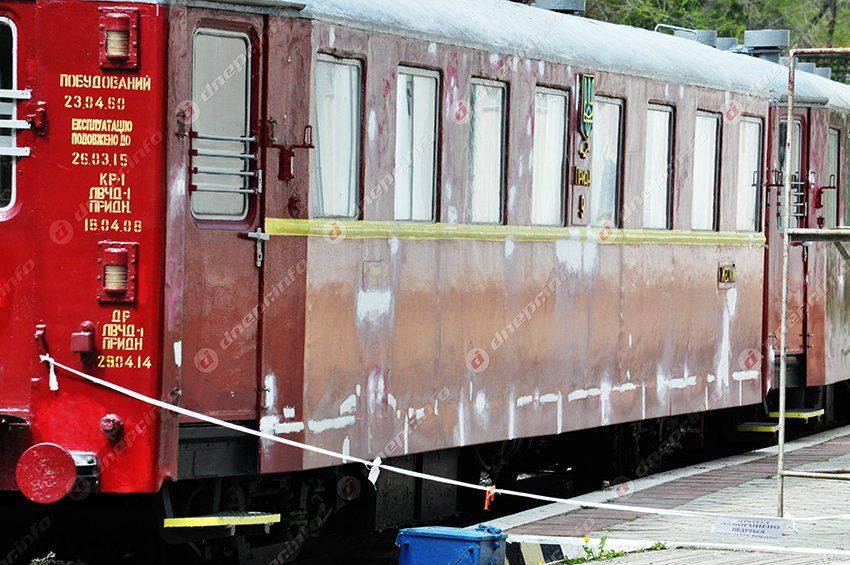 1 мая жители Днепропетровска смогут бесплатно покататься на детской железной дороге