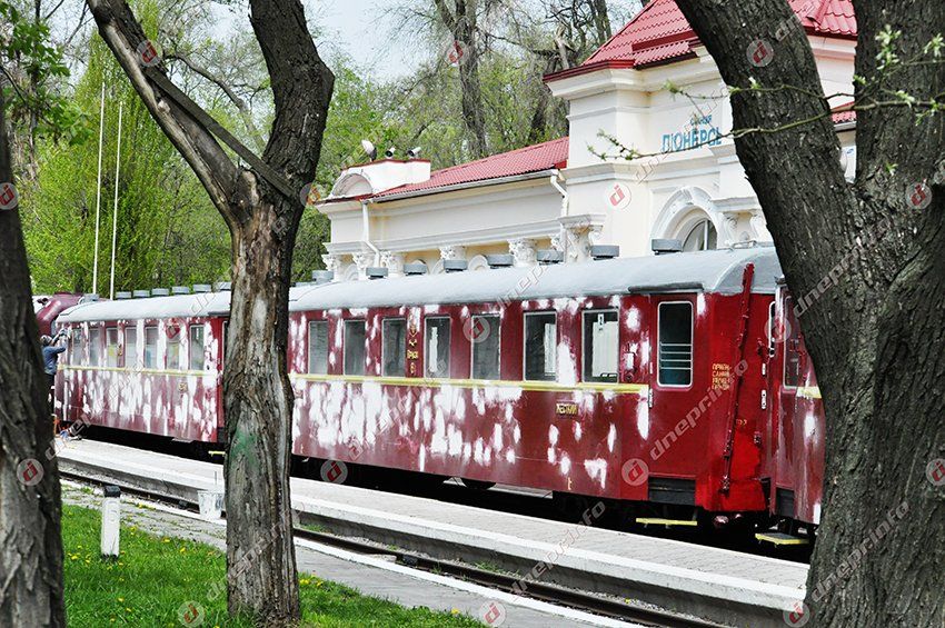 1 мая жители Днепропетровска смогут бесплатно покататься на детской железной дороге