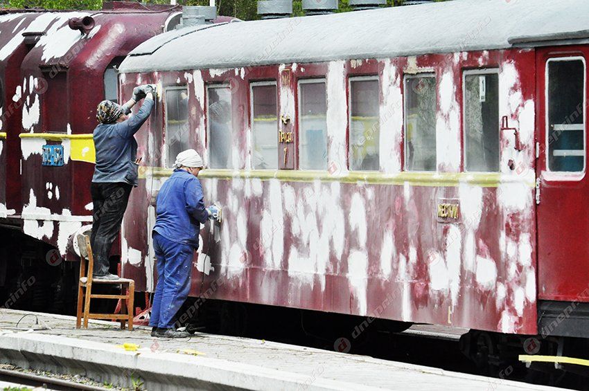 1 мая жители Днепропетровска смогут бесплатно покататься на детской железной дороге