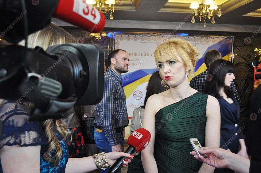 В Днепропетровске прошла 10-я юбилейная церемония «Людина року Придніпров'я» 