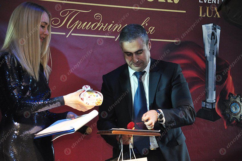 В Днепропетровске прошла 10-я юбилейная церемония «Людина року Придніпров'я» 