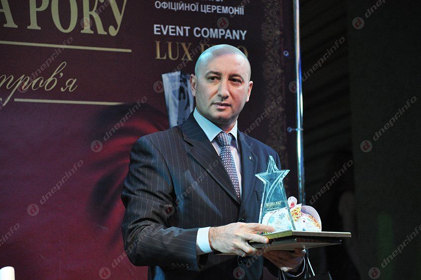 В Днепропетровске прошла 10-я юбилейная церемония «Людина року Придніпров'я» 