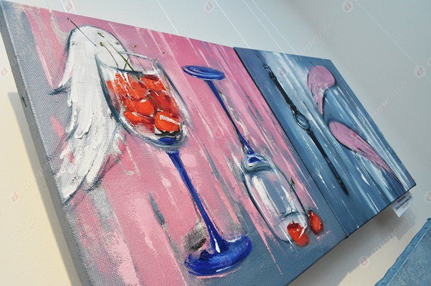 В Днепропетровске показали выставку работ художников-переселенцев