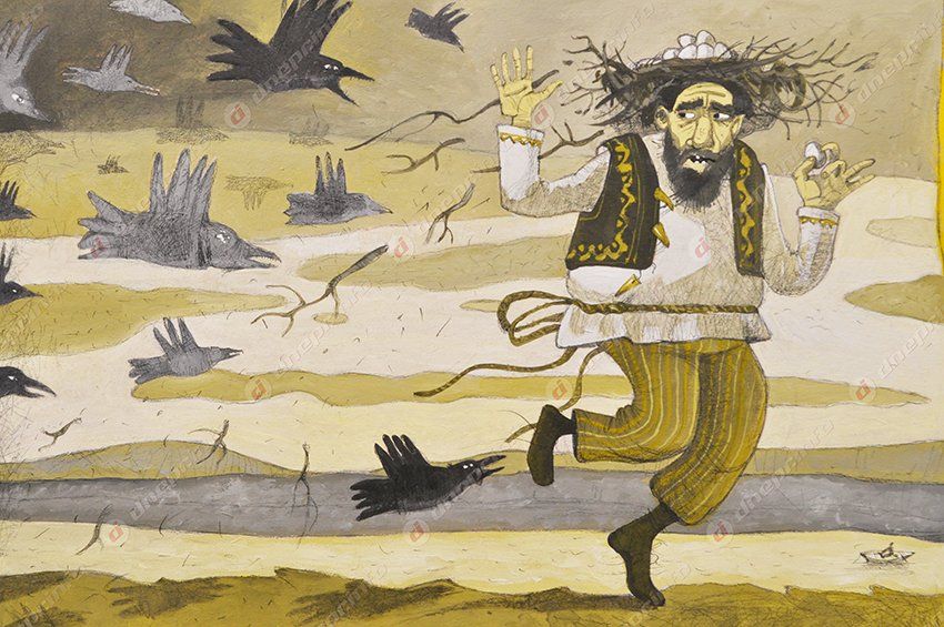 В Днепропетровске показали выставку работ художников-переселенцев