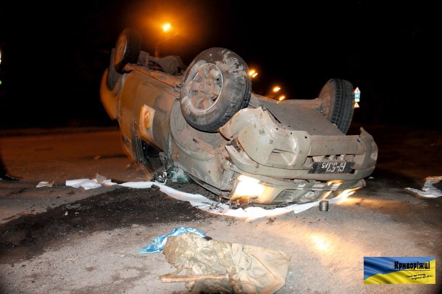Бойцы 17 танковой бригады попали в ДТП