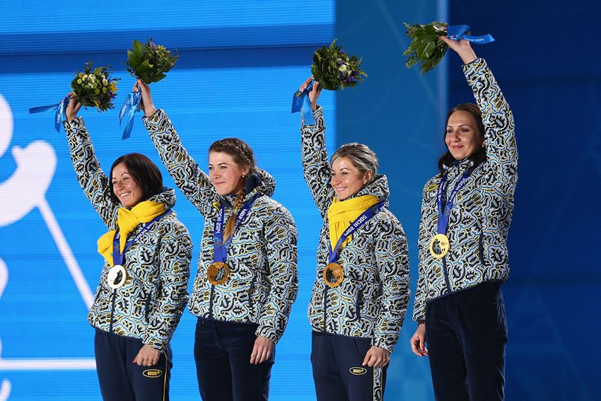 Medal Ceremony - Winter Olympics Day 15