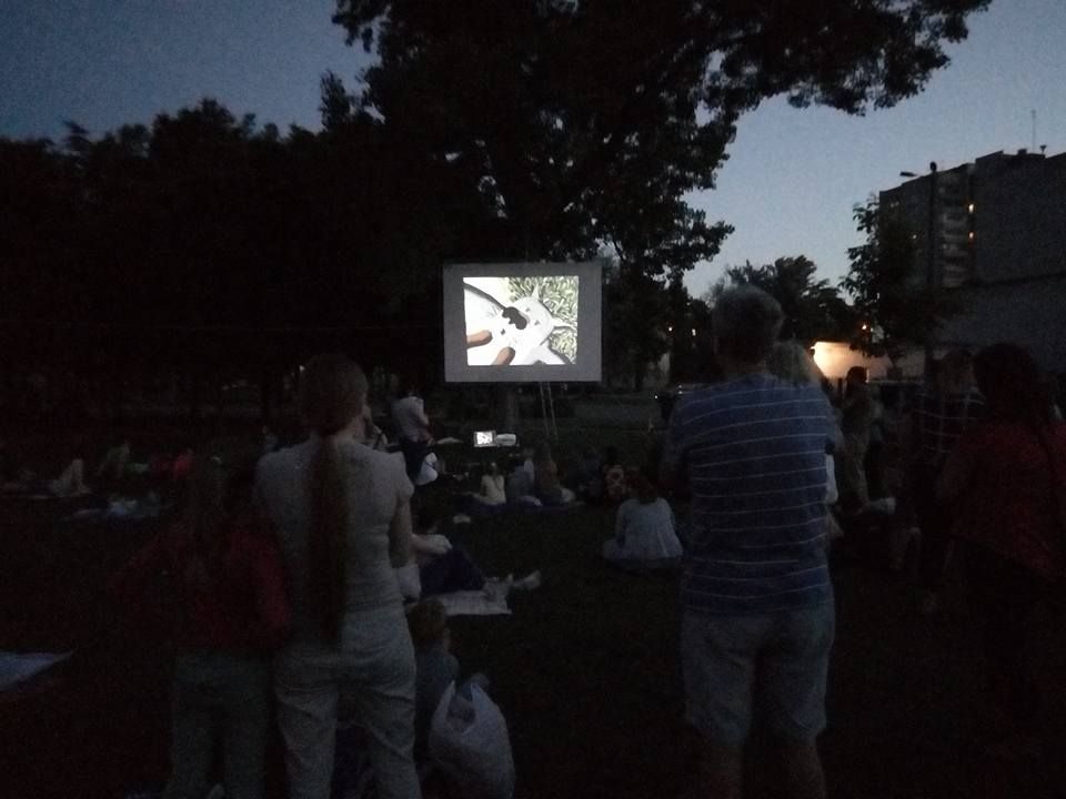 В Днепре появился новый кинотеатр под открытым небом для всех желающих. Новости Днепра