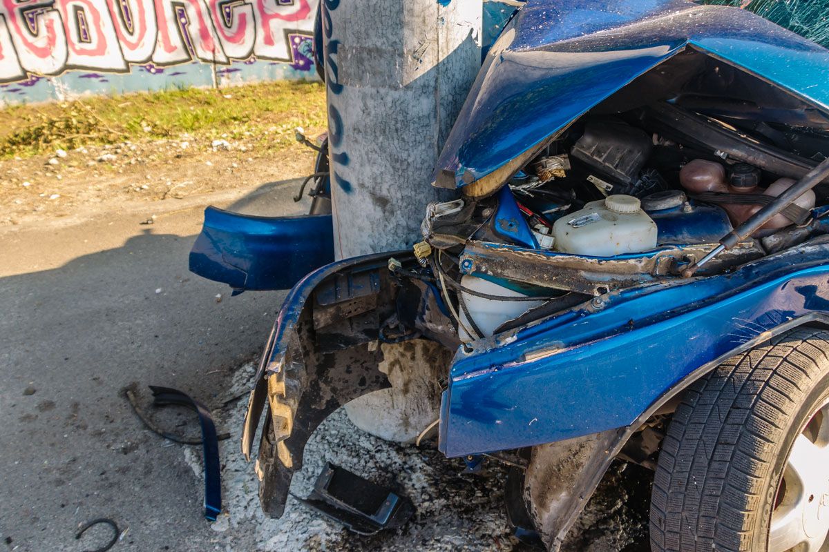 Авария на набережной. Новости Днепра