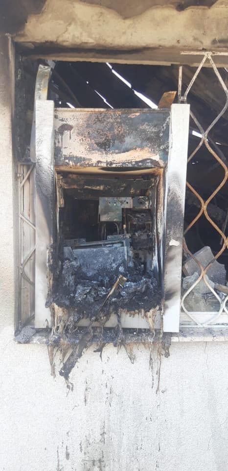 Под Днепром в селе сожгли единственный банкомат. Новости Днепра