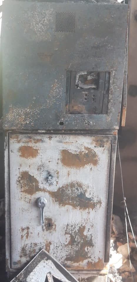 Под Днепром в селе сожгли единственный банкомат. Новости Днепра