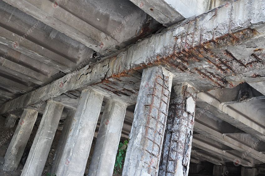 В Днепре разрушается мост. Новости Днепра