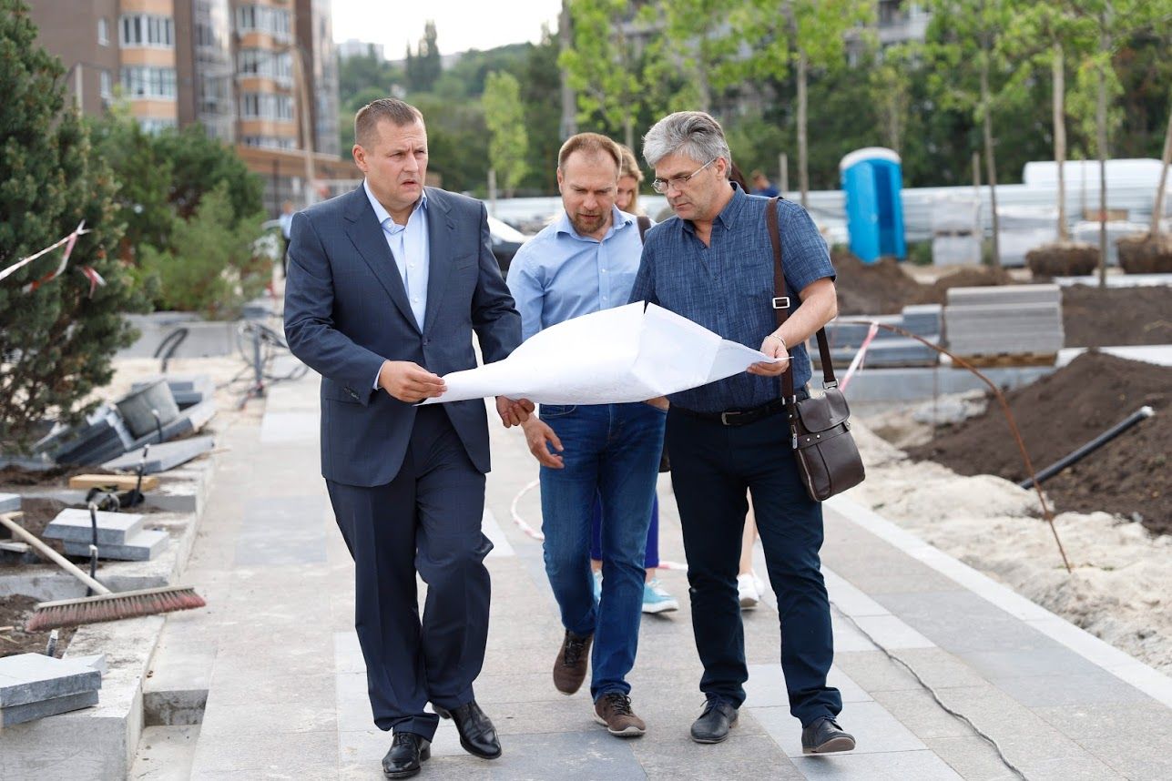 Делаем на долгие годы Борис Филатов рассказал, когда откроется сквер Прибрежный в Днепре