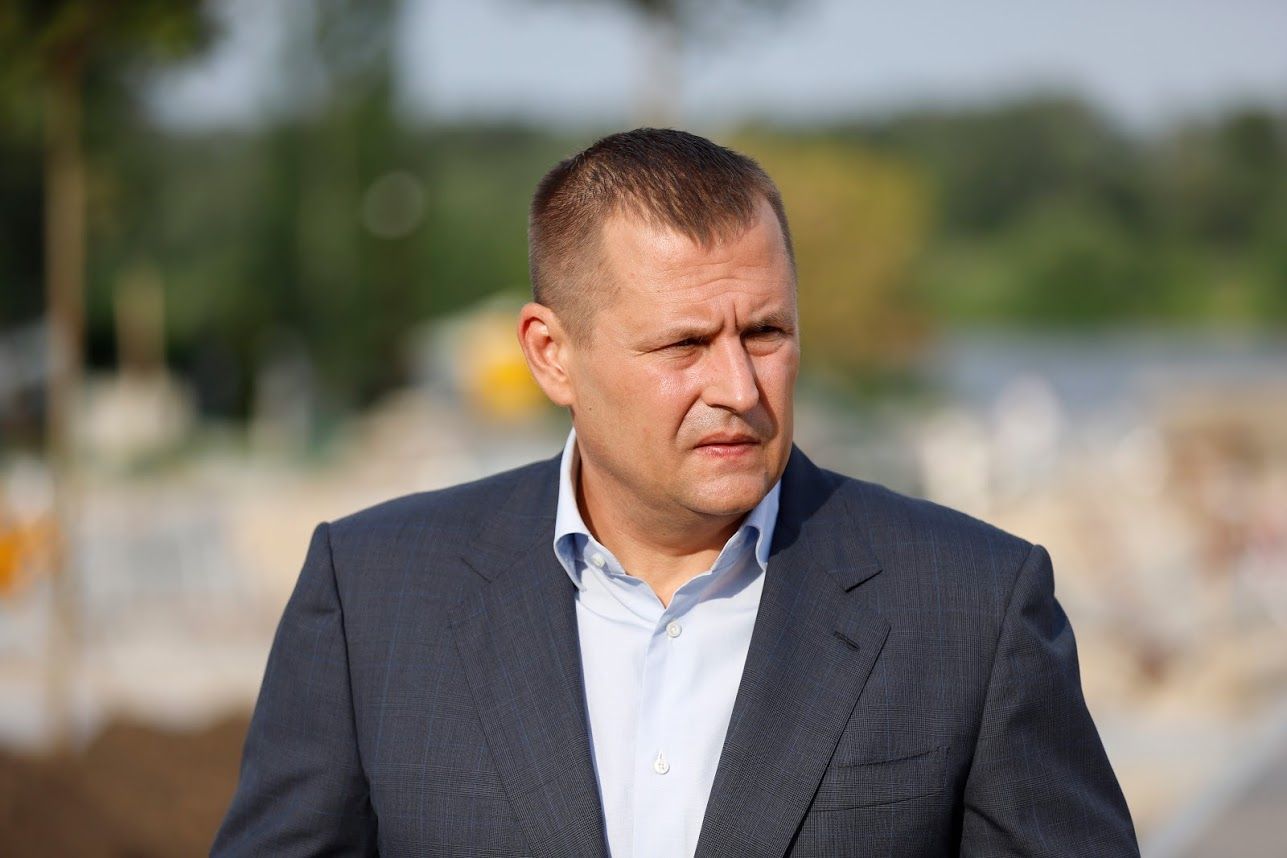 Делаем на долгие годы Борис Филатов рассказал, когда откроется сквер Прибрежный в Днепре