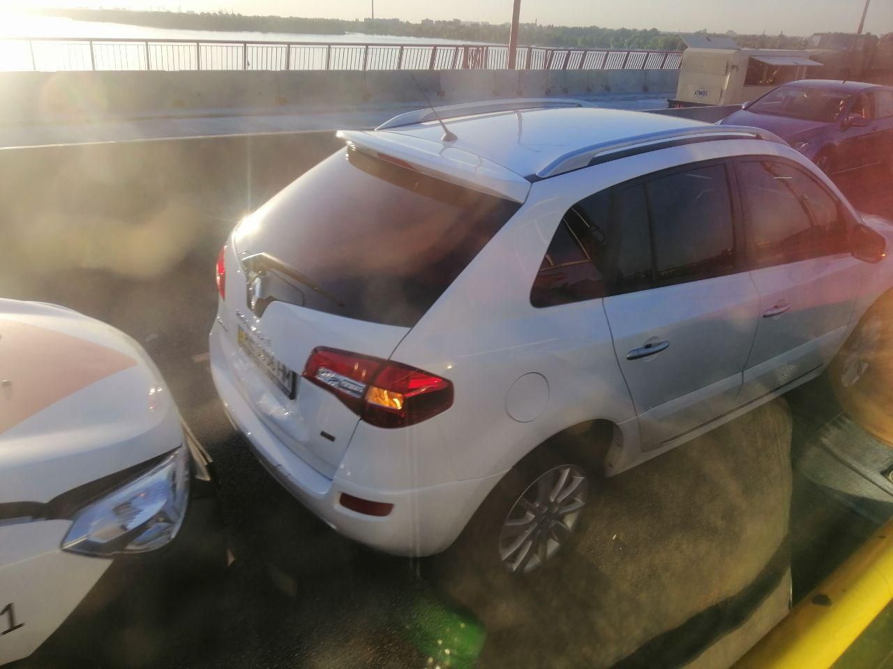 На Новом мосту столкнулись 3 авто. Новости Днепра