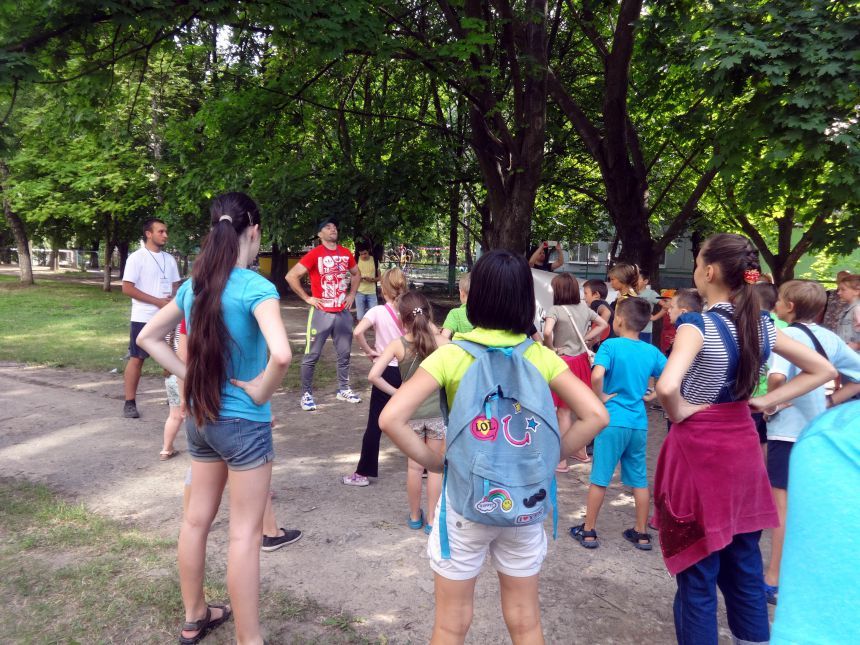 Дворовые олимпийские игры Днепра открывают будущих чемпионов Украины. Новости Днепра