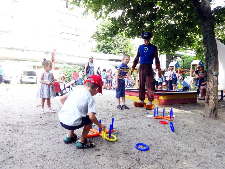 Дворовые олимпийские игры Днепра открывают будущих чемпионов Украины. Новости Днепра