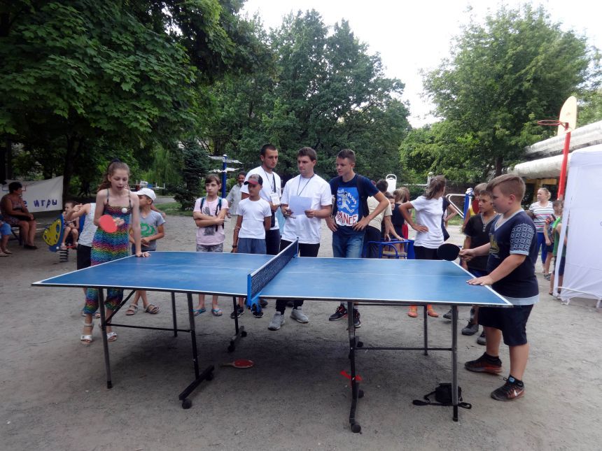 Дворовые олимпийские игры Днепра открывают будущих чемпионов Украины. Новости Днепра