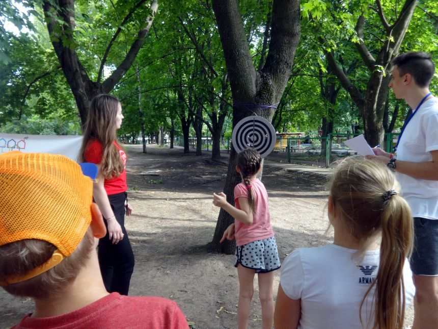 Дворовые олимпийские игры Днепра открывают будущих чемпионов Украины. Новости Днепра