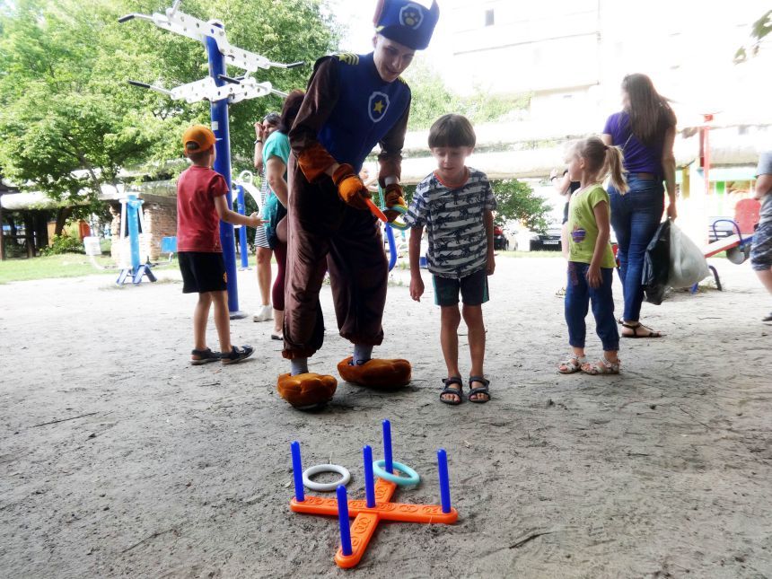 Дворовые олимпийские игры Днепра открывают будущих чемпионов Украины. Новости Днепра