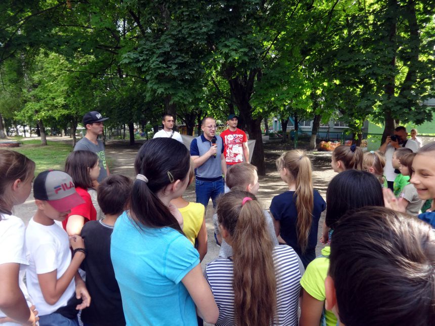 Дворовые олимпийские игры Днепра открывают будущих чемпионов Украины. Новости Днепра