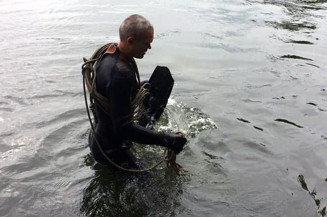 В реке обнаружен труп мужчины. Новости Днепра