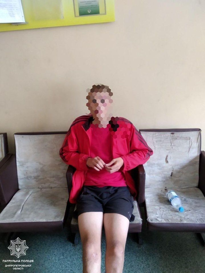 Несовершеннолетний парень угнал машину и пытался сбежать от полицейских. Новости Днепра