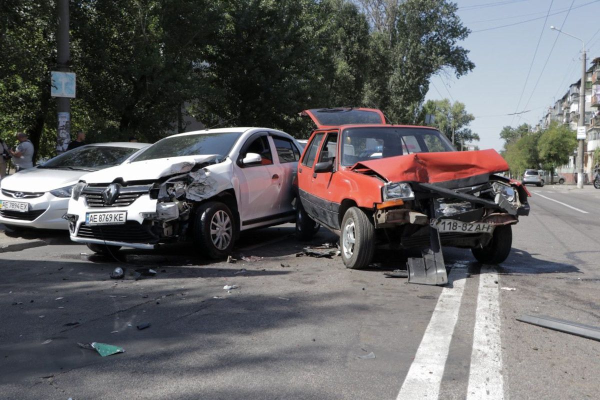 В ДТП в Днепре пострадал ребенок. Новости Днепра