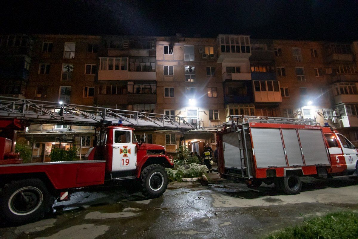 В Днепре на пожаре погибла женщина. Новости Днепра