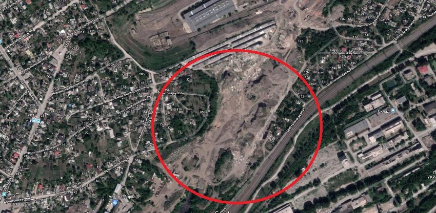 В Днепре на Диевке образовалась стихийная свалка. Новости Днепра