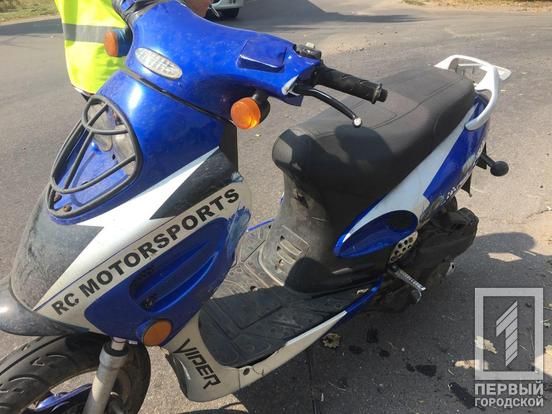 ДТП с мопедом и фурой: есть пострадавший. Новости Днепра