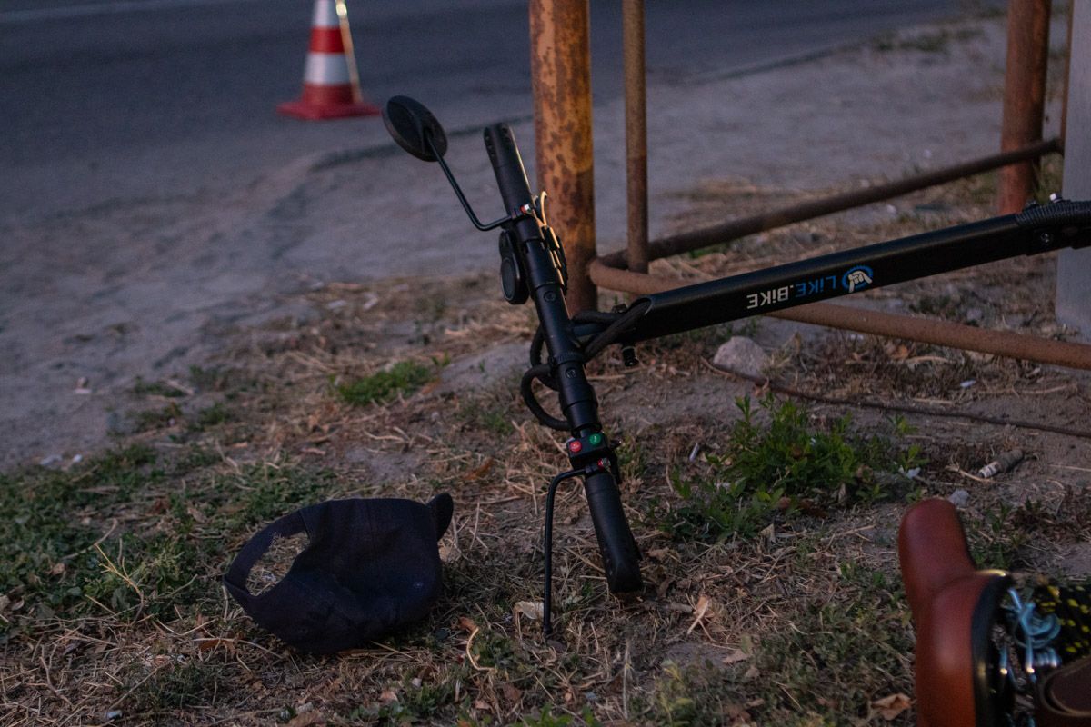 «Ударился головой об асфальт»: в Днепре мужчина разбился на электросамокате. Новости Днепра