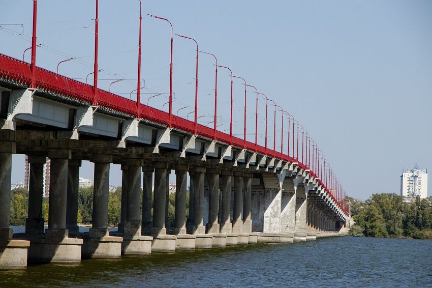 Чем Новый мост похож на мост Golden Gate. Новости Днепра