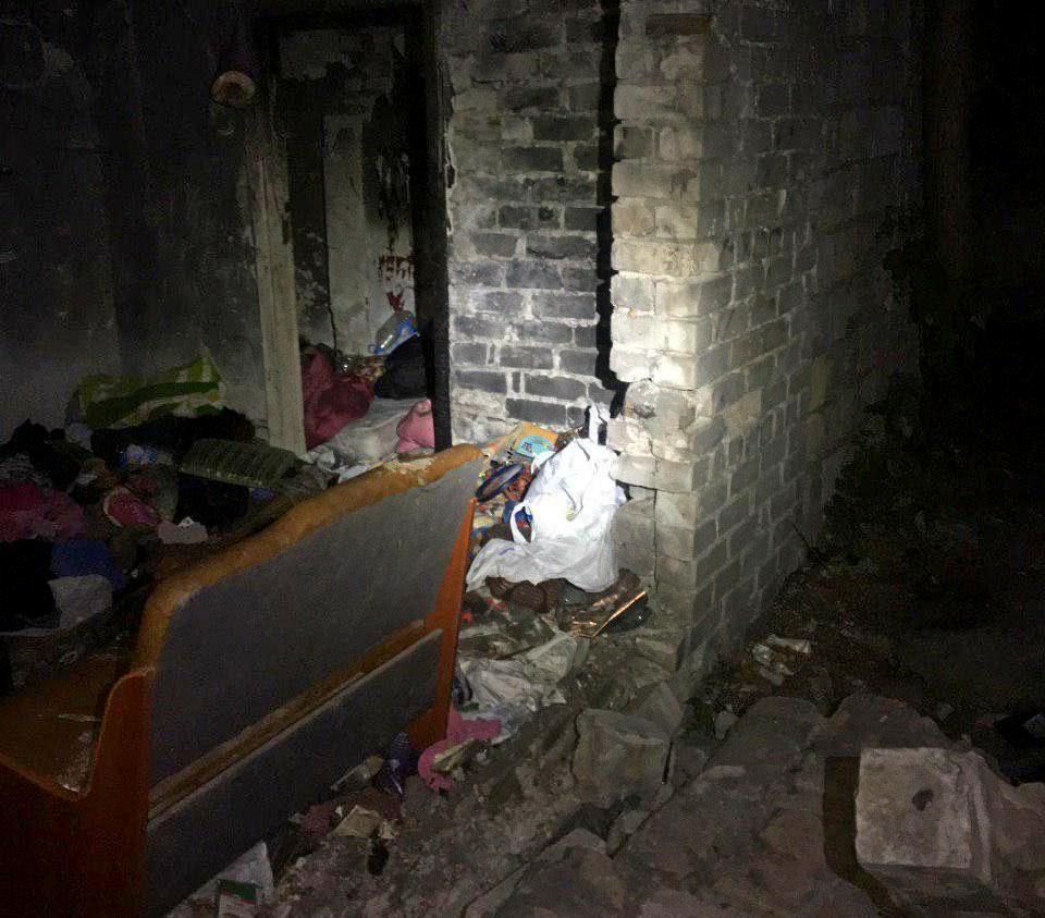 Упавшая стена убила мужчину. Новости Днепра